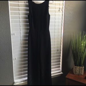 Lulu's Open Back Black Jumpsuit